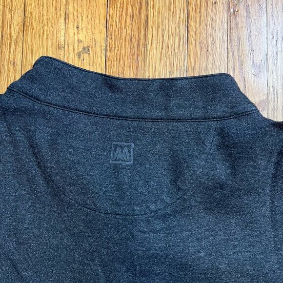 Mizzen Main Sweater Mens XXL Proflex Quarter Zip Gray Shirt Long Sleeve - Picture 4 of 9